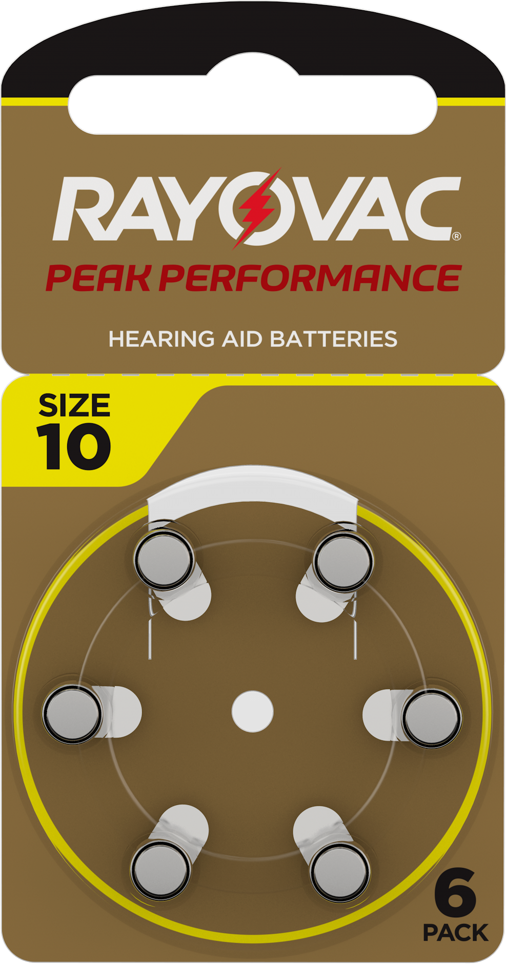 RAYOVAC - Hearing Aid Batteries - Size 10