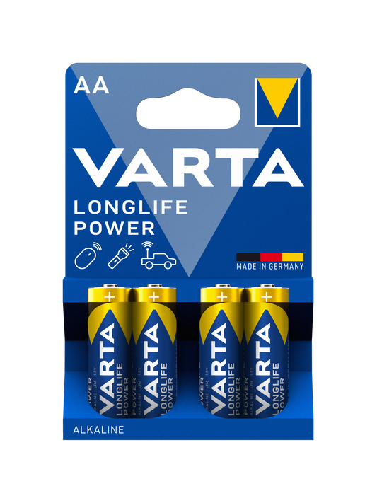 VARTA - Alkaline - Longlife Power - 4AA