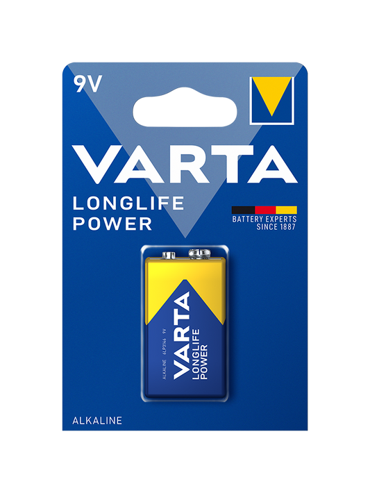 VARTA - Alkaline - Longlife Power - 9V