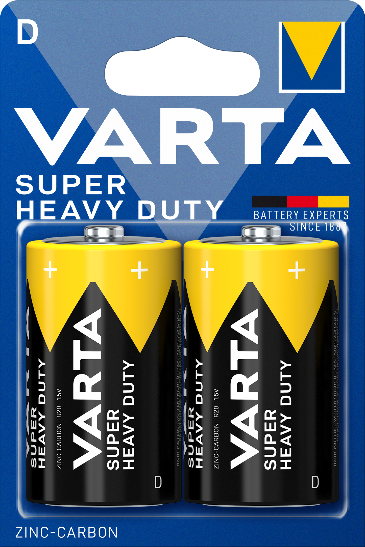 Varta - Super Heavy Duty - Size D
