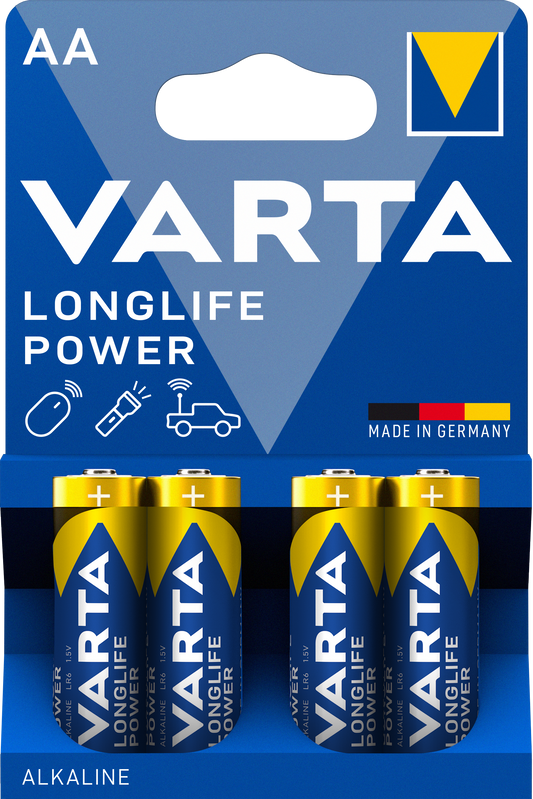 VARTA - Alkaline - Longlife Power - 4AA