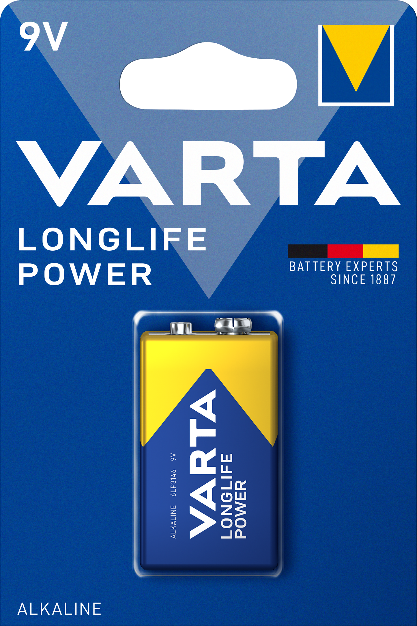 VARTA - Alkaline - Longlife Power - 9V