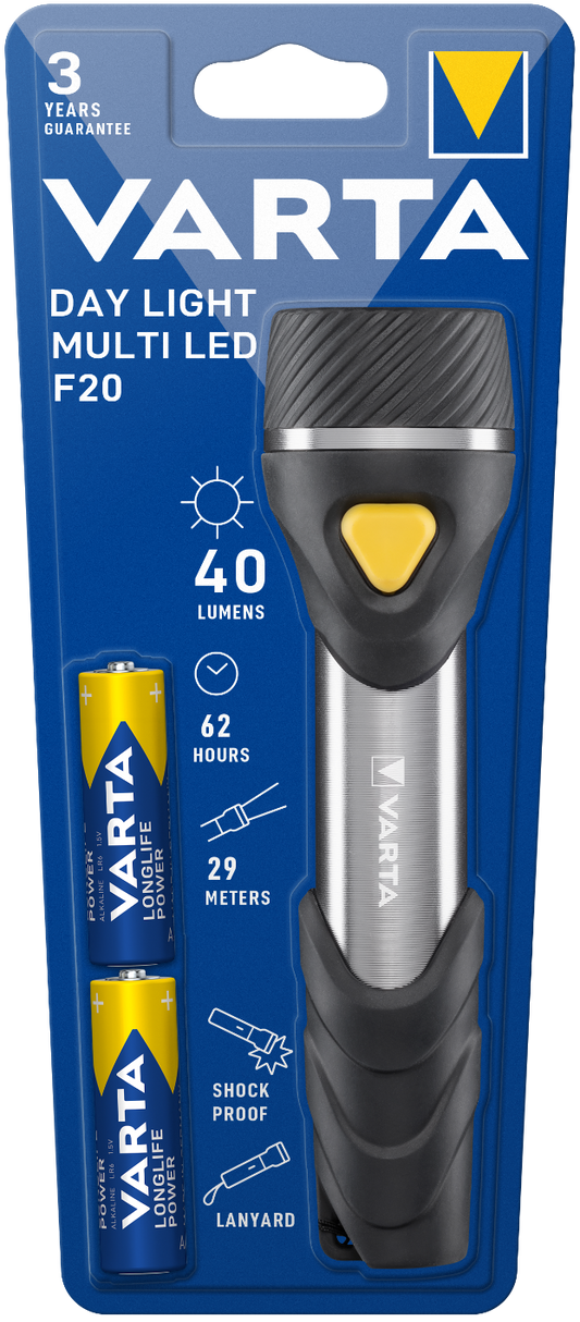 VARTA - Flashlight LED - 2AA
