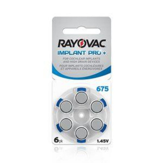 RAYOVAC - Hearing Aid Batteries - 675 Cochlear